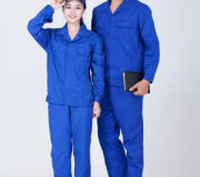 đồng phục công nhân màu xanh
