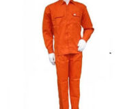 Đồng phục công nhân kaki cam